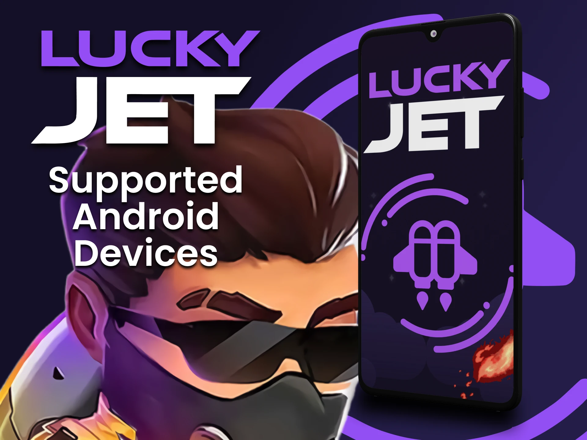 Jouez à Lucky Jet sur votre appareil Android.