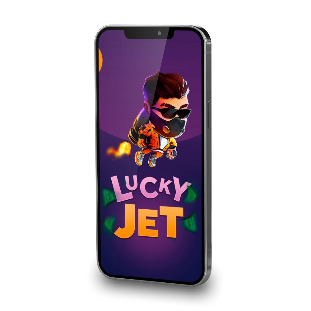 Use your phone to play Lucky Jet.
