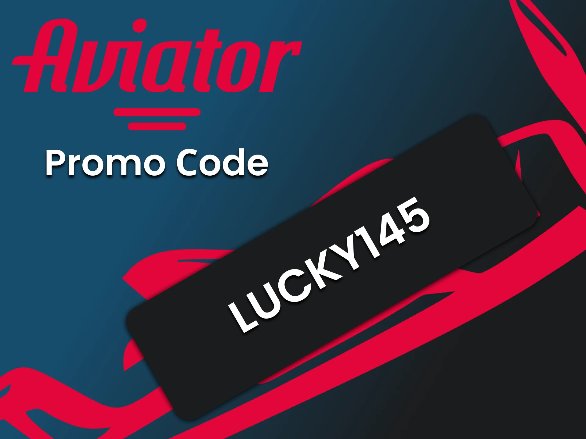 To receive the bonus, use the promotional code for the game Aviator.