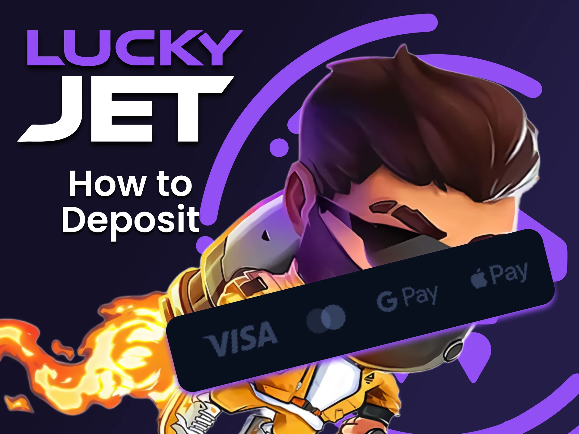 Choisissez un moyen pratique de reconstituer votre dépôt pour Lucky Jet.