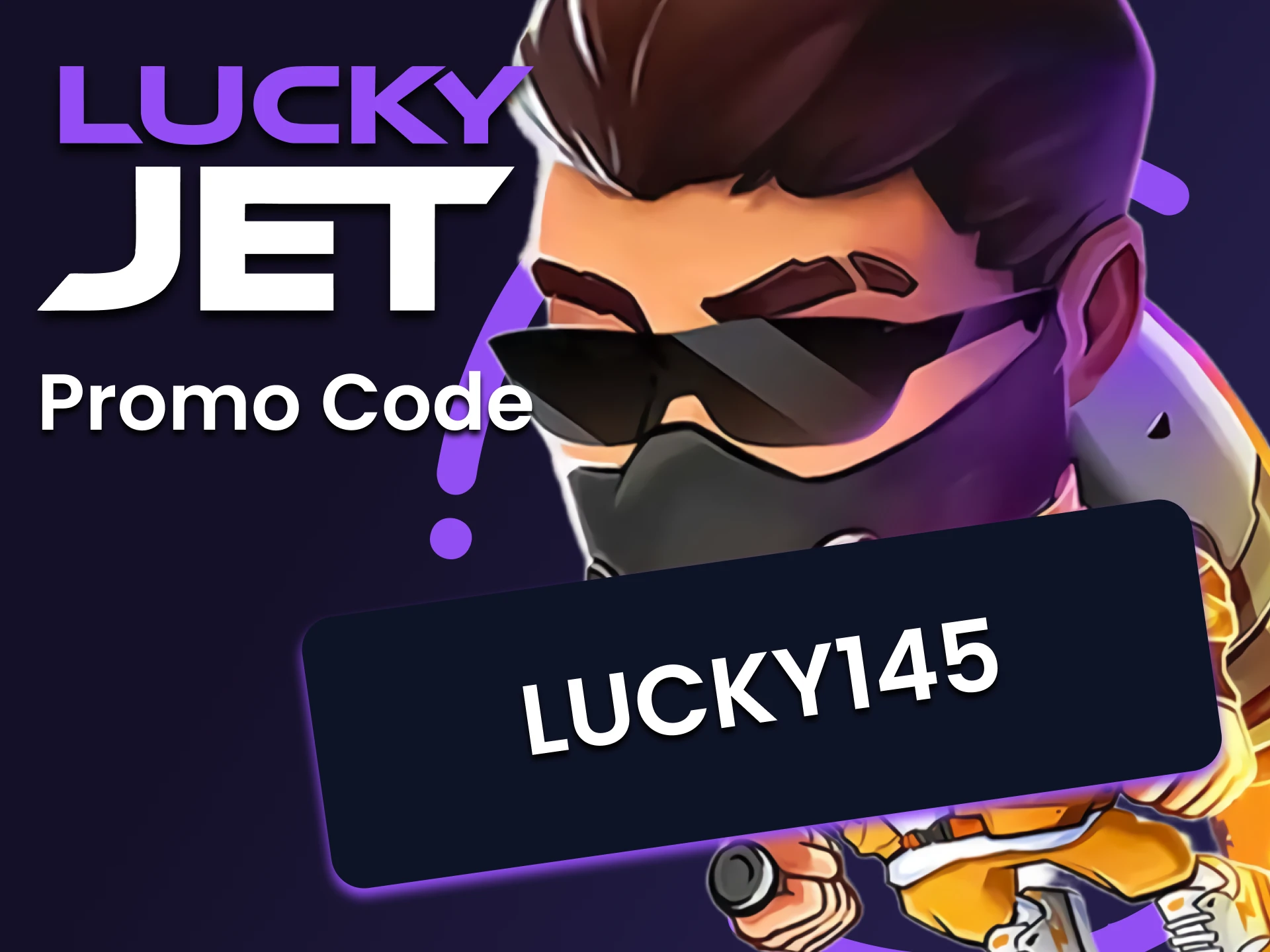 Use the promo code on the official Lucky Jet website to get the bonus.