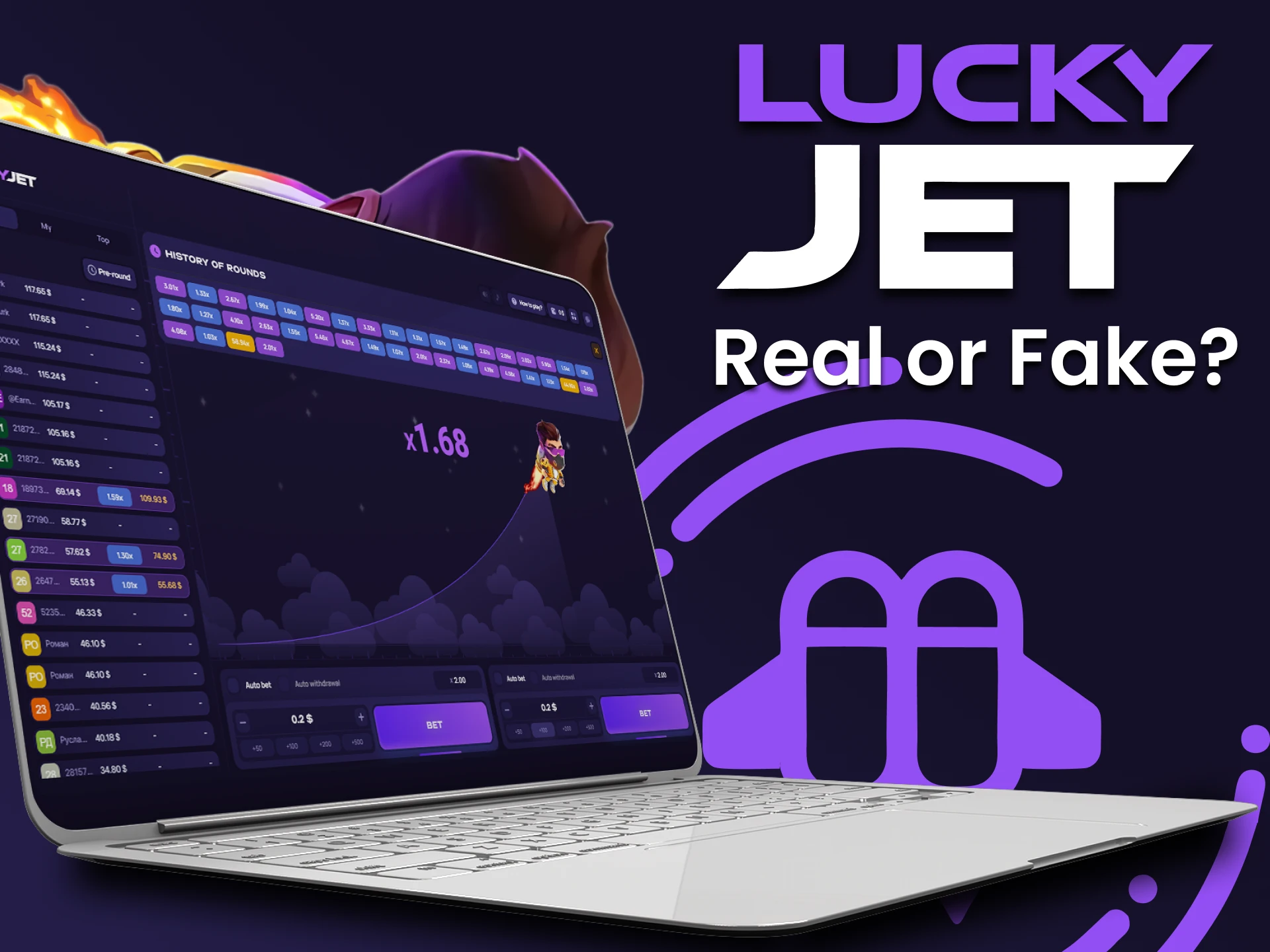 El juego Lucky Jet lleva mucho tiempo en el mercado y se ha ganado la confianza de muchos jugadores.