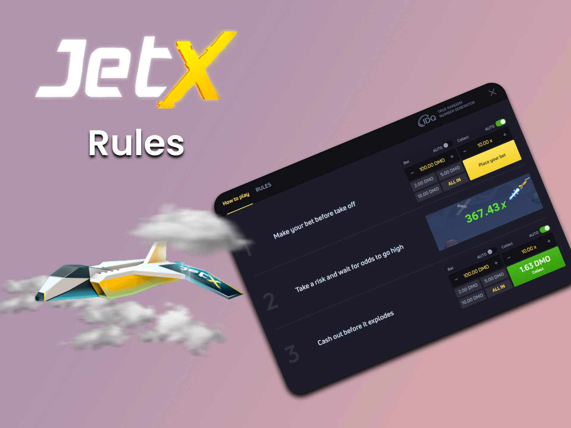 Learn the rules of JetX games.