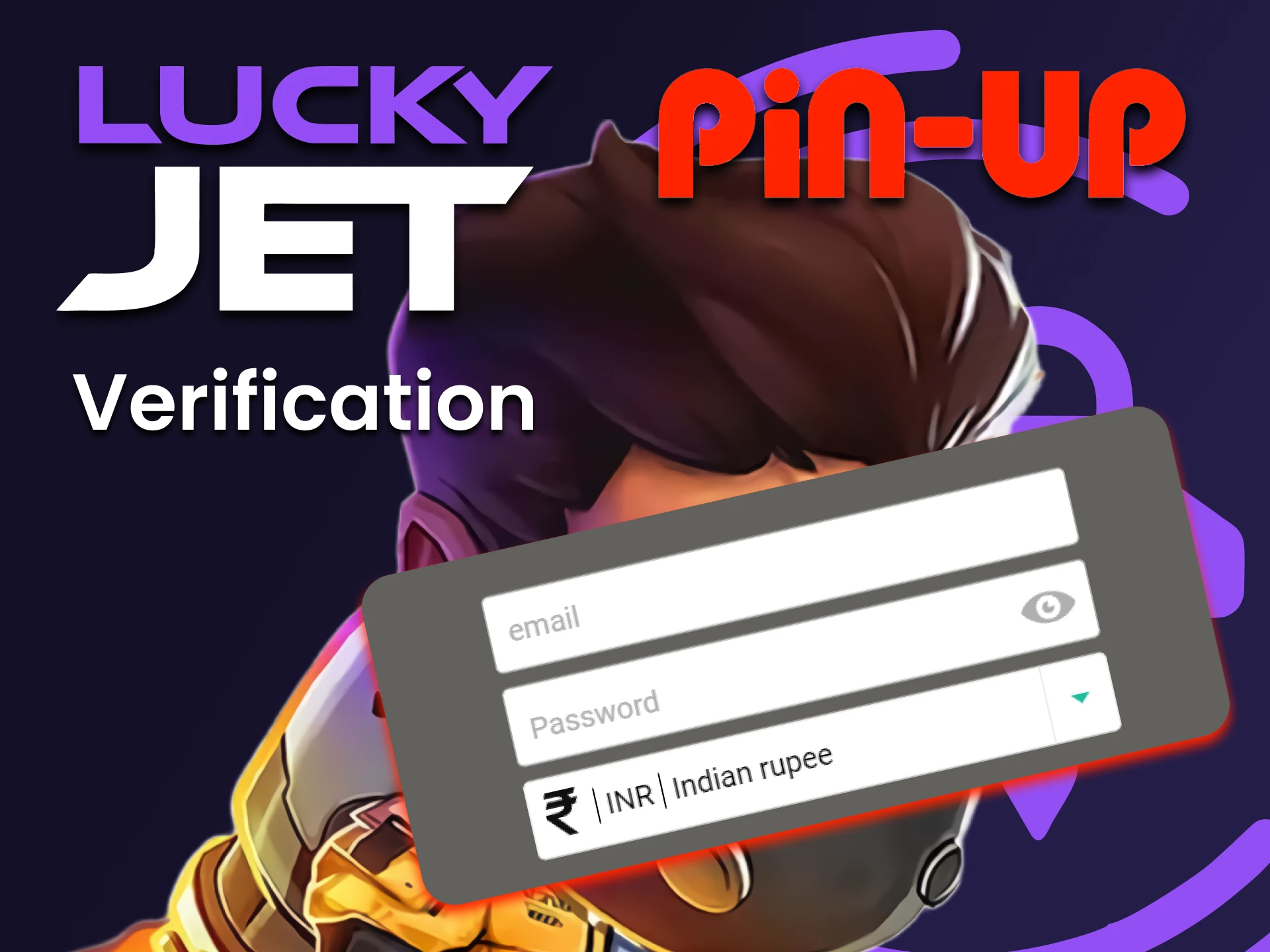 By filling in your personal data on the Pin Up service, you will be able to play Lucky Jet.