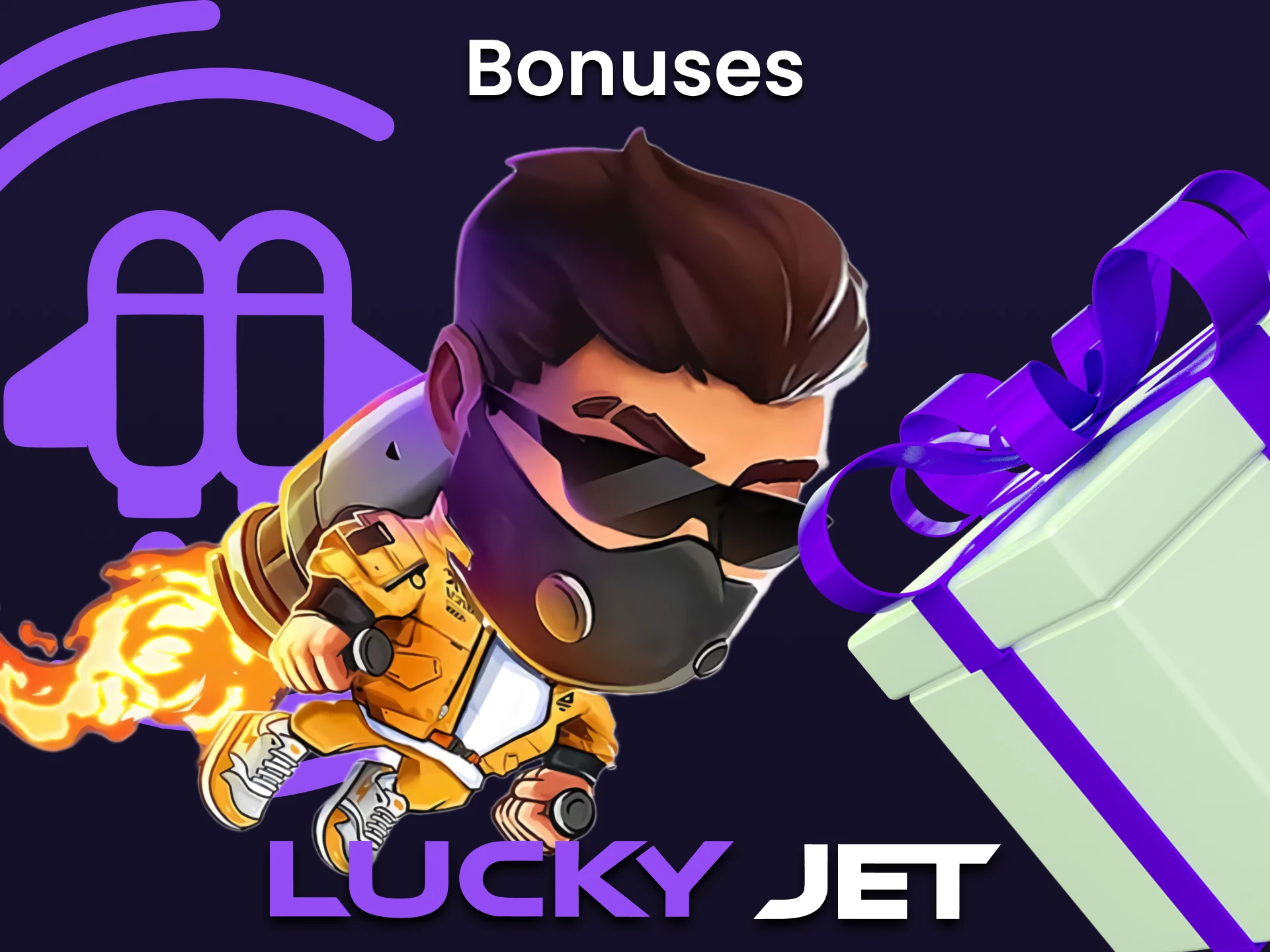 Find out what bonus you will get from the promotional code in the Lucky Jet game.