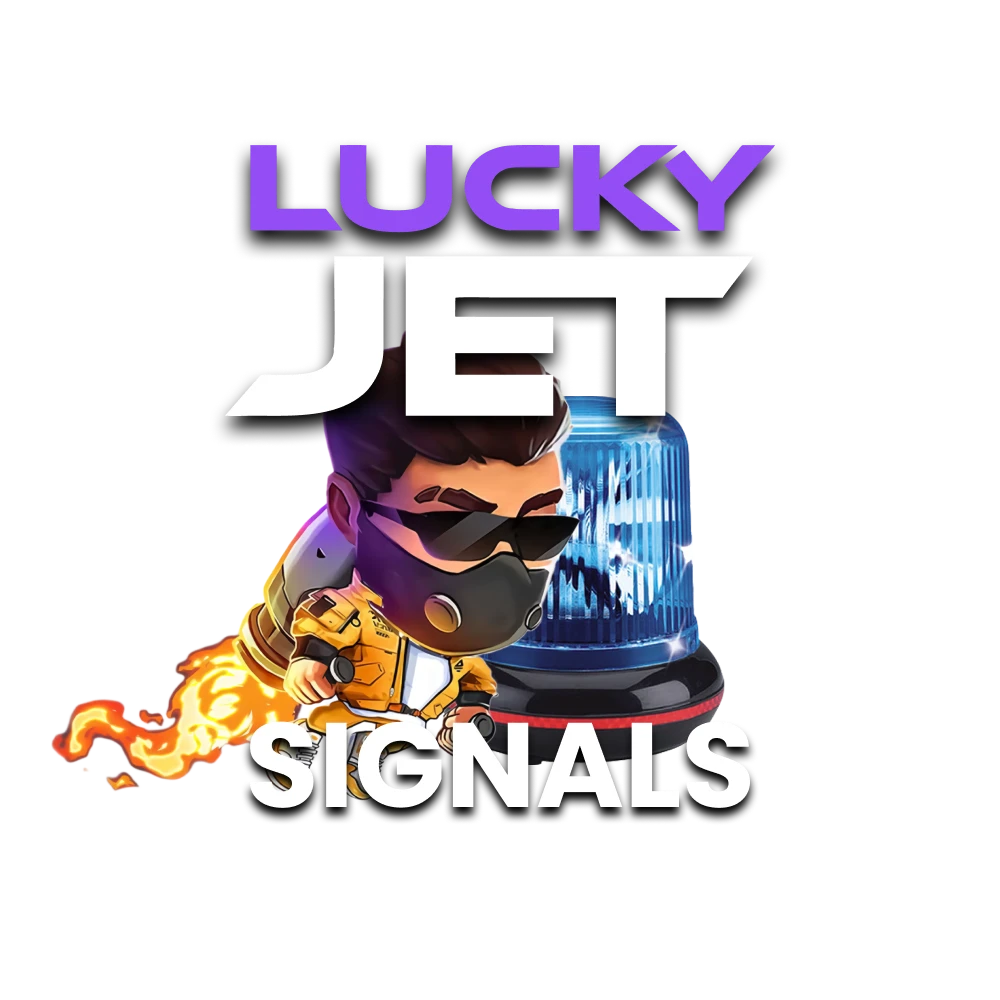 Hay muchas opciones de señales para jugar a Lucky Jet.