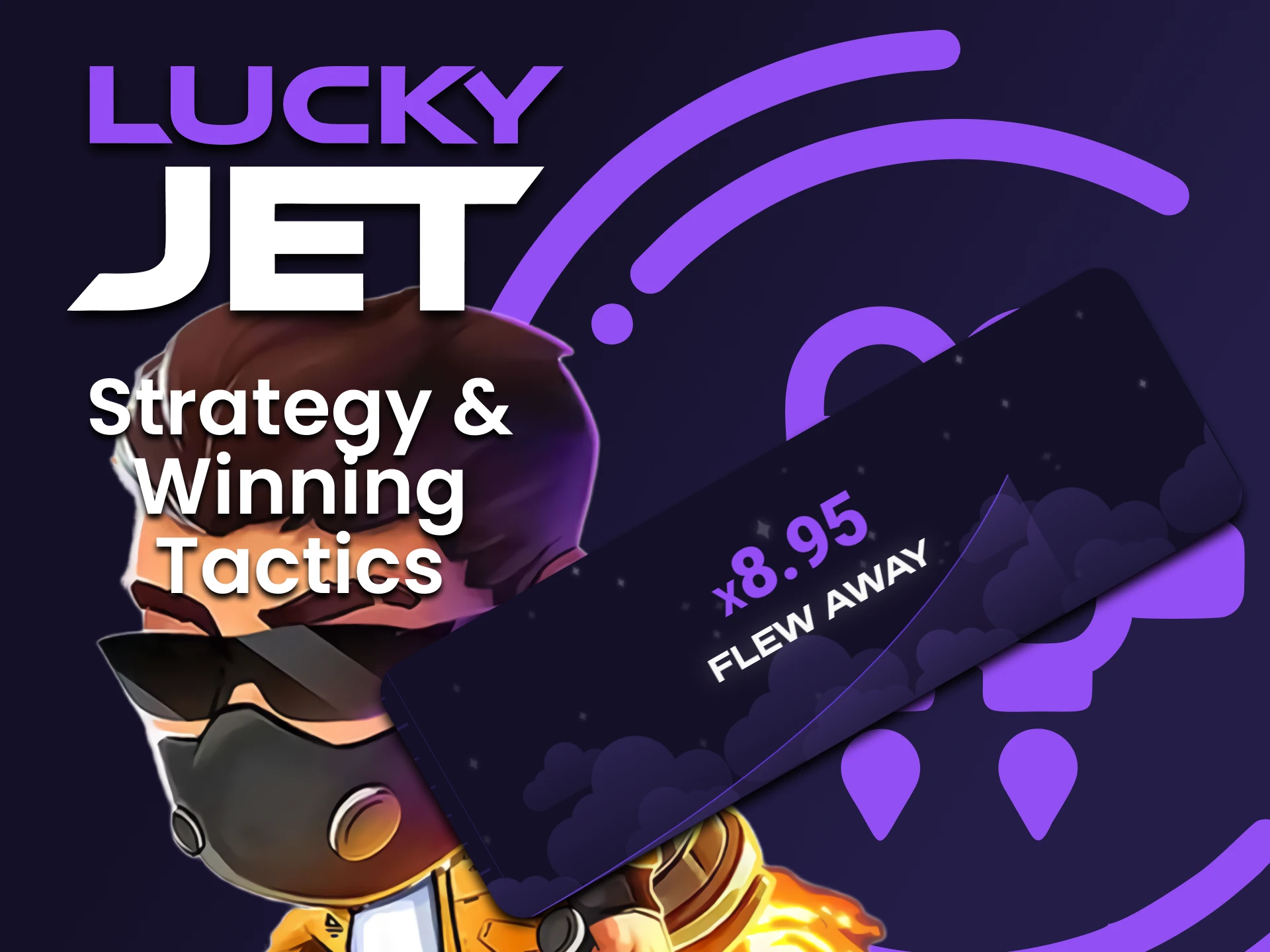 Choisissez une tactique gagnante dans le jeu Lucke Jet.
