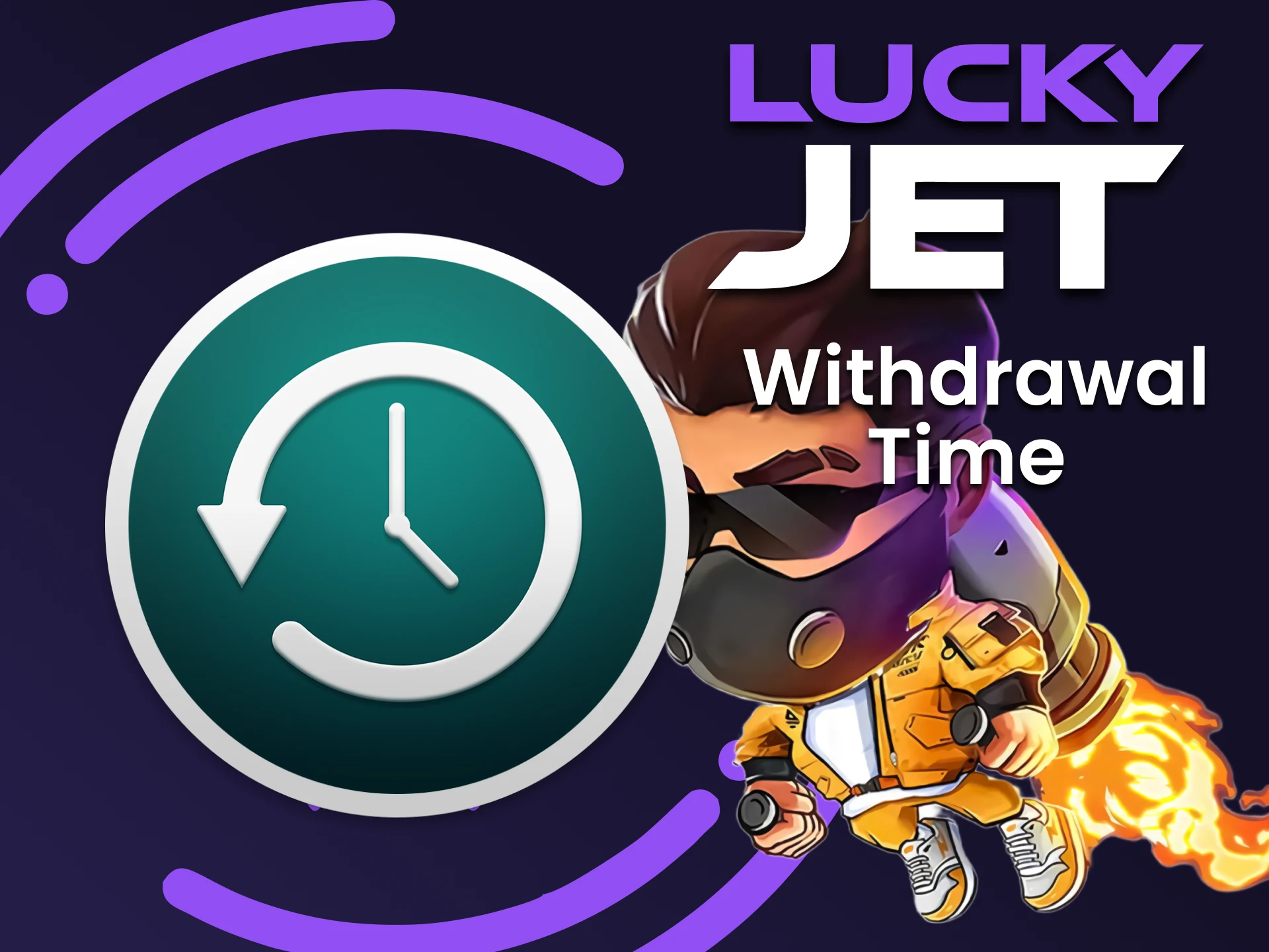 Averigüe cuánto tiempo se tarda en retirar los fondos ganados en Lucky Jet.