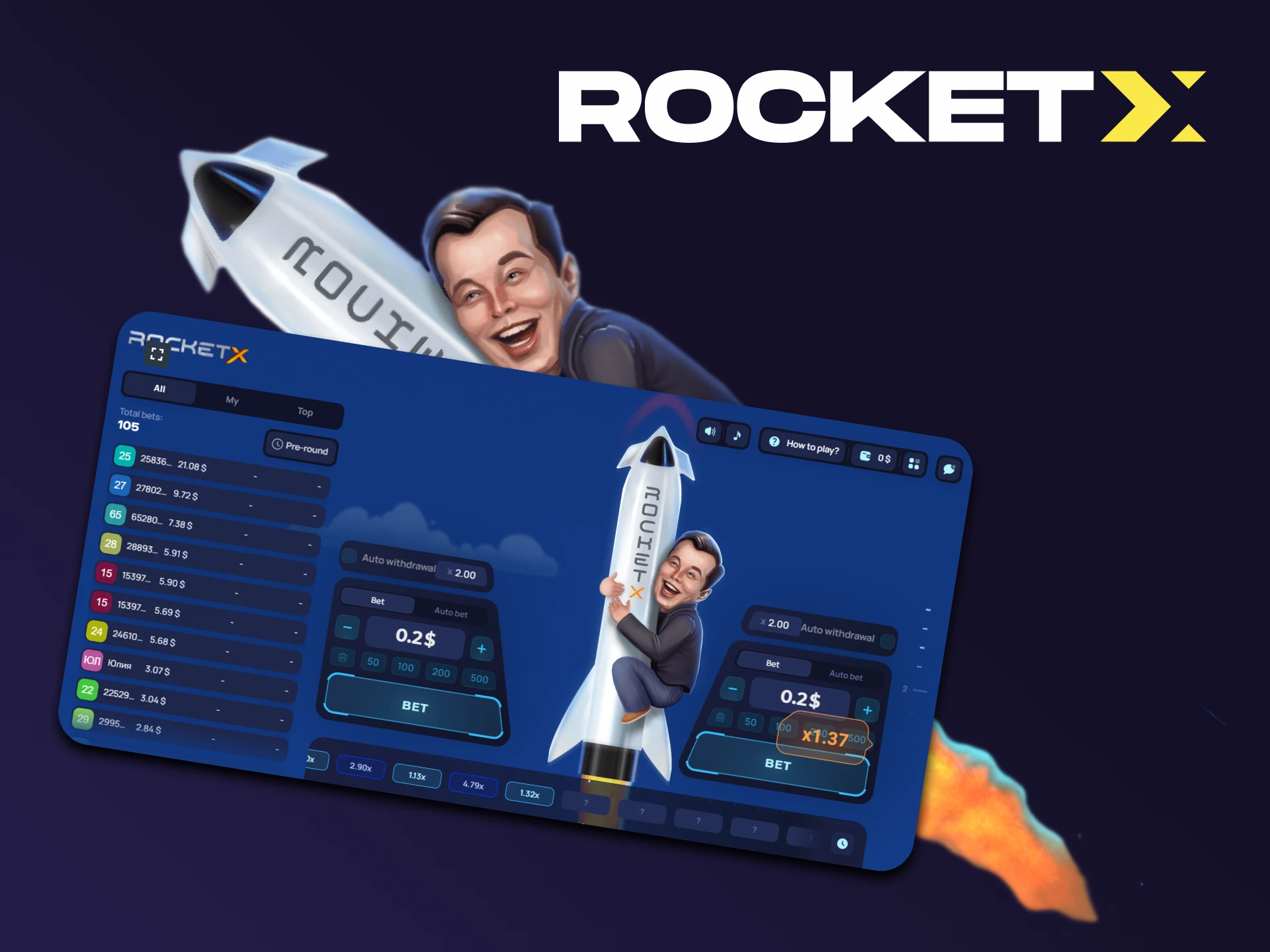 Rocket X or Lucky Jet, the choice is yours.