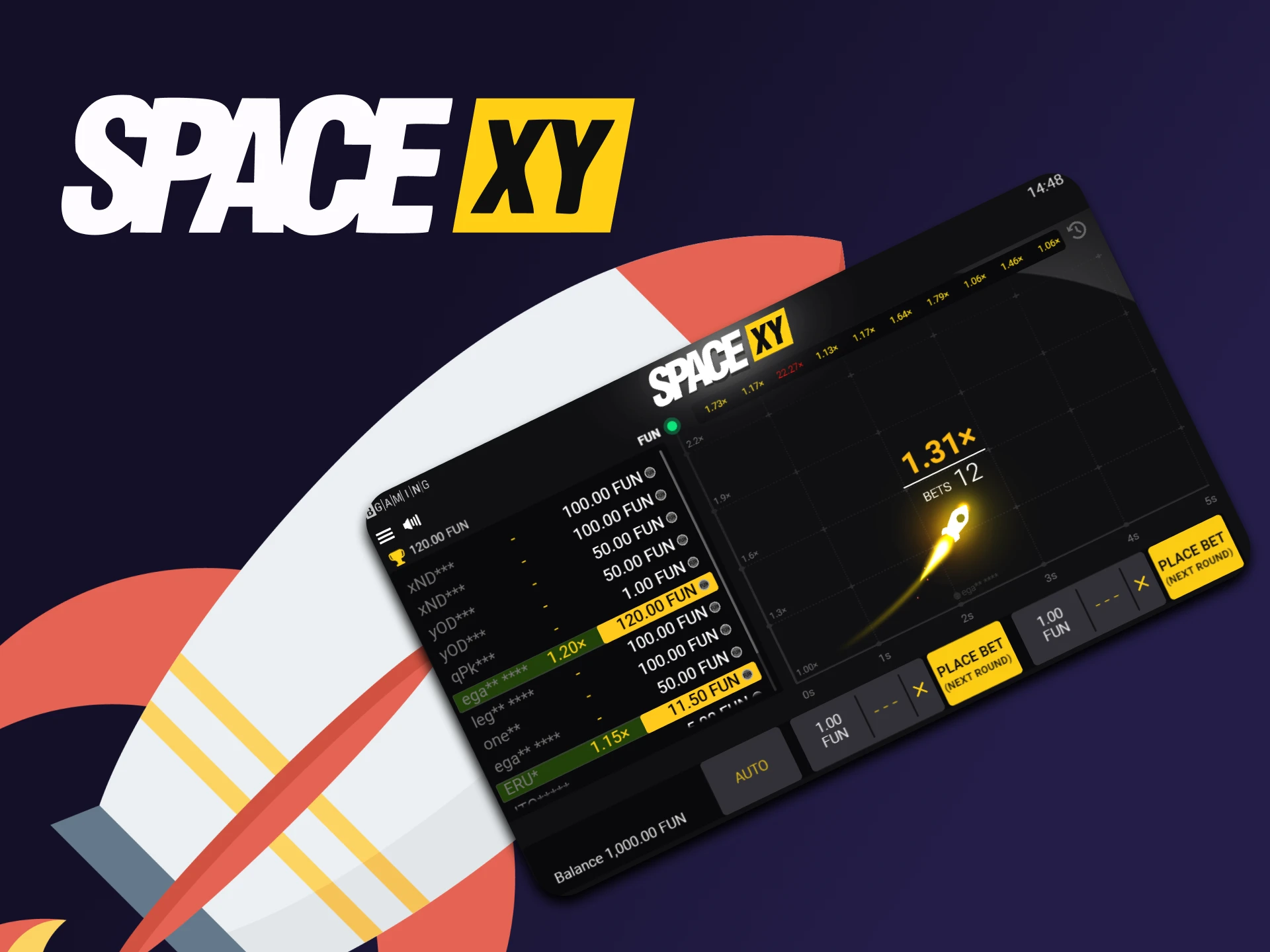 Space XY or Lucky Jet, the choice is yours.