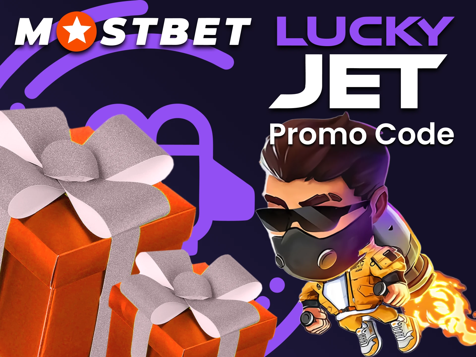 Get a promo code for Lucky Jet from Mostbet.