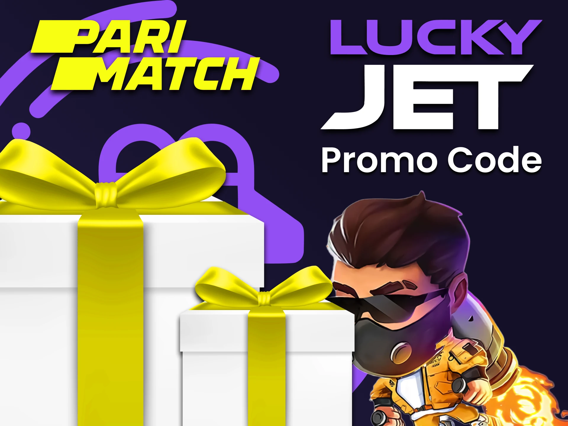 Get a promo code for Lucky Jet from Parimatch.