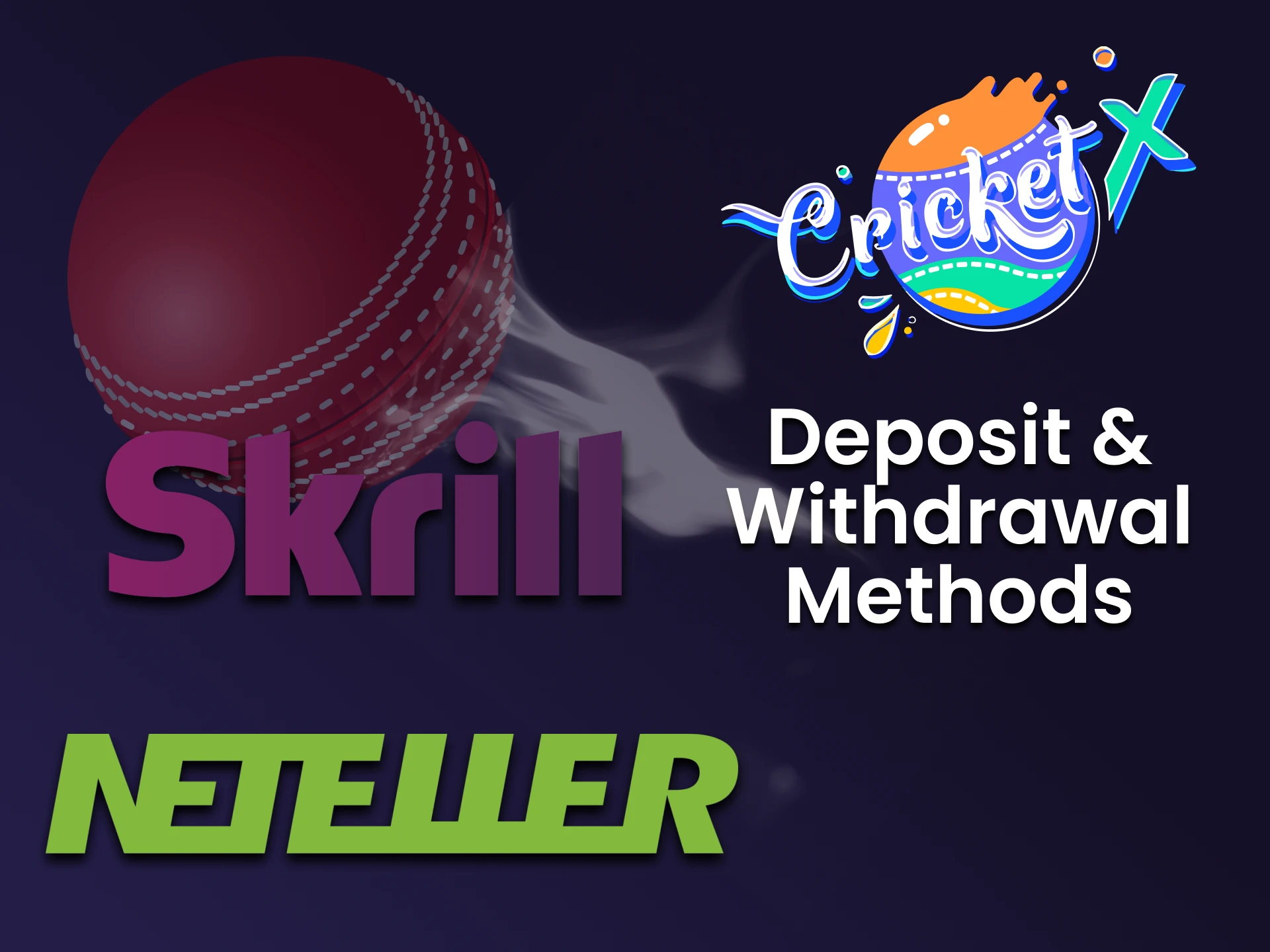We will tell you about methods for withdrawing and replenishing funds for the game Cricket X.
