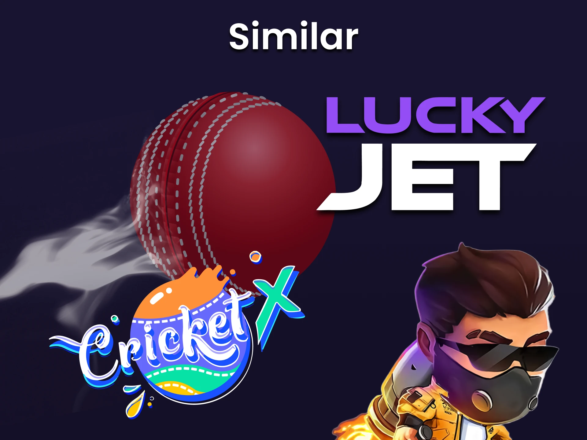 We will tell you how the games Cricket X and Lucky Jet are similar.