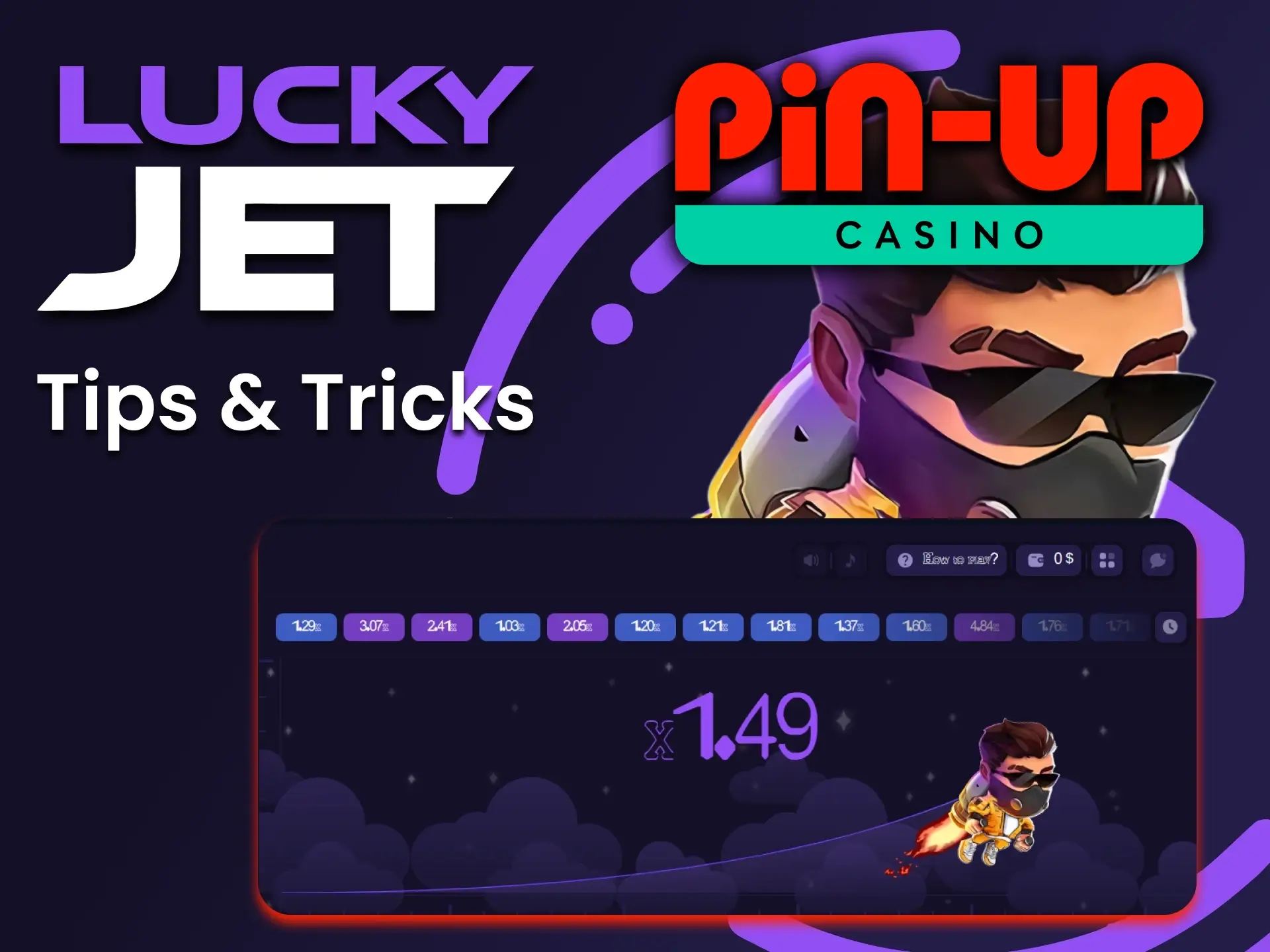 Get tips from Lucky Jet players on Pin Up.